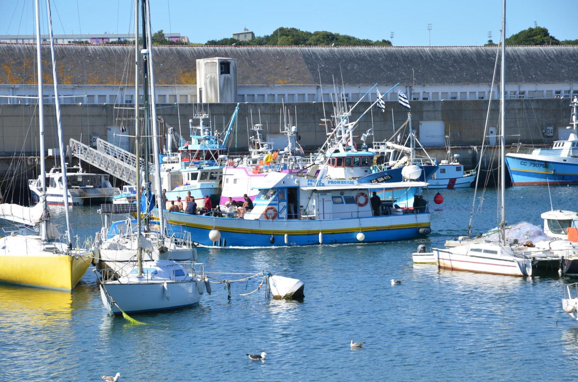 Votre Vue, La Mer, Les Bateaux !!! Wir Sprechen Flieben Deutsch, Touristentipps, We Speak English Конкарно Экстерьер фото